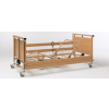Pat spital electric lemn Allura 120 cm latime ...
