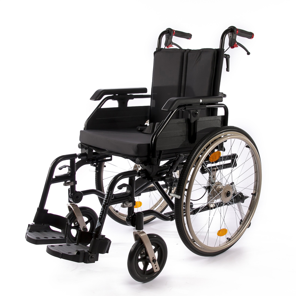 Carucior handicap pe structura usoara Ortomobil Lightman Comfort Plus 040452 51