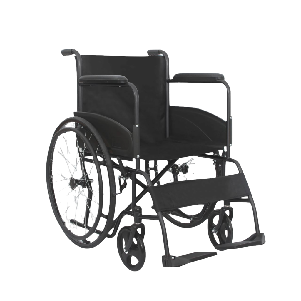 Fotoliu rulant transport pacienti , suport fix pentru picioare KY875-A-46
