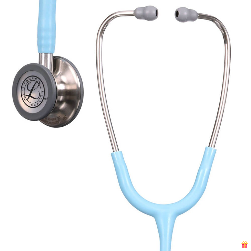 Stetoscop Littmann Classic III Albastru Marin, satinat cu capsula inox 5912 C, editie 2024